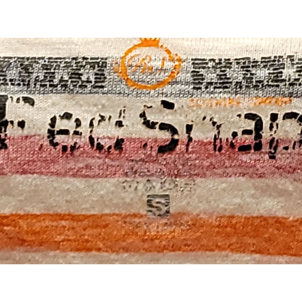 Fed Snap Striped tee